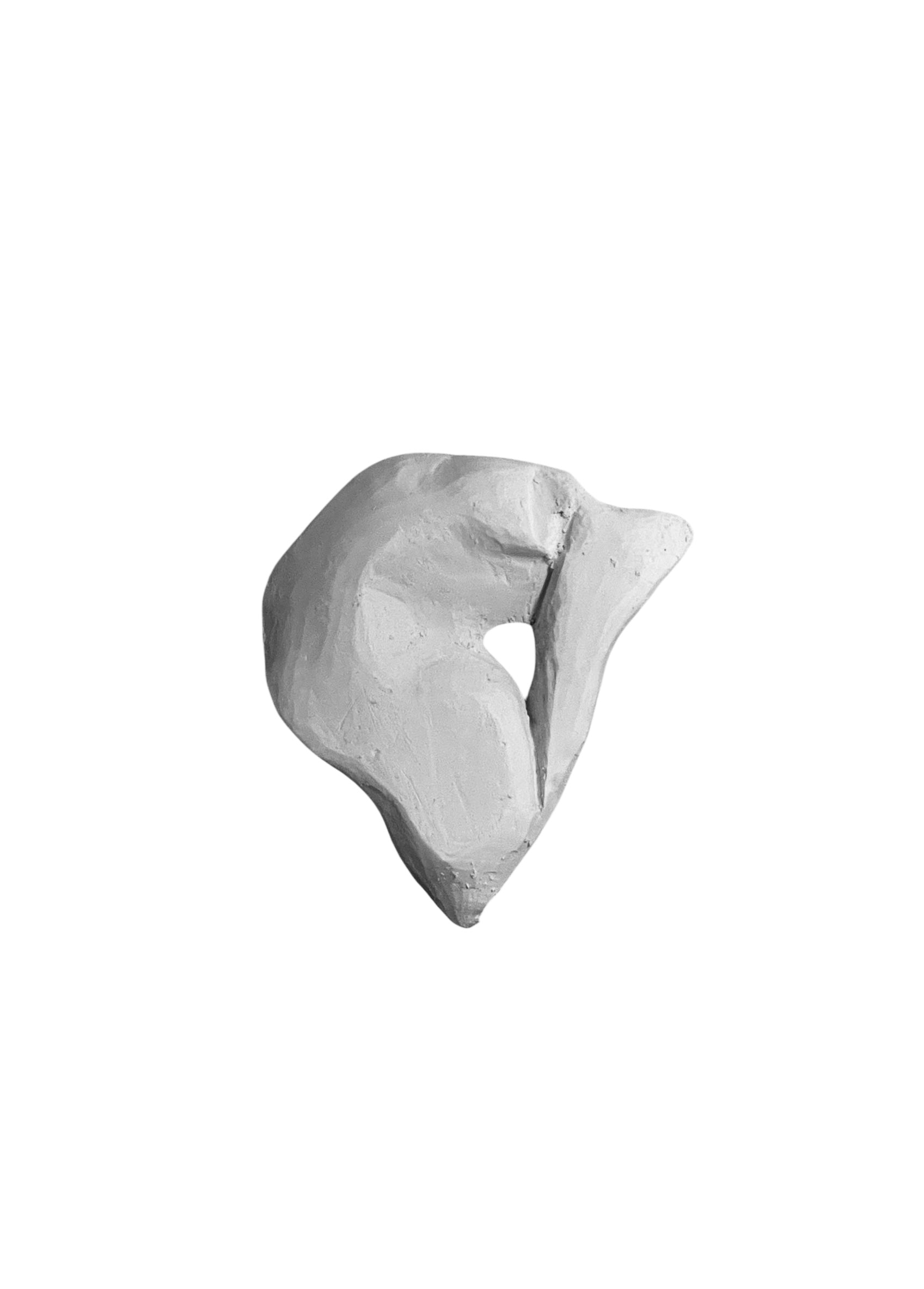 Form 112 - Chalked white Finish - Sculpture