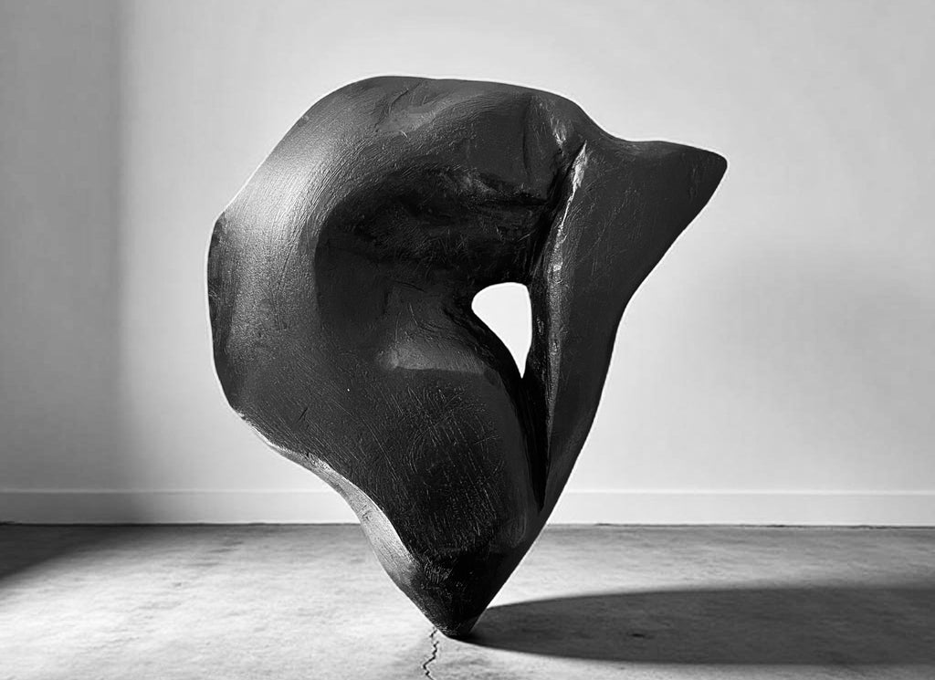 Form 112 - 'Blackened Bronze' - Sculpture