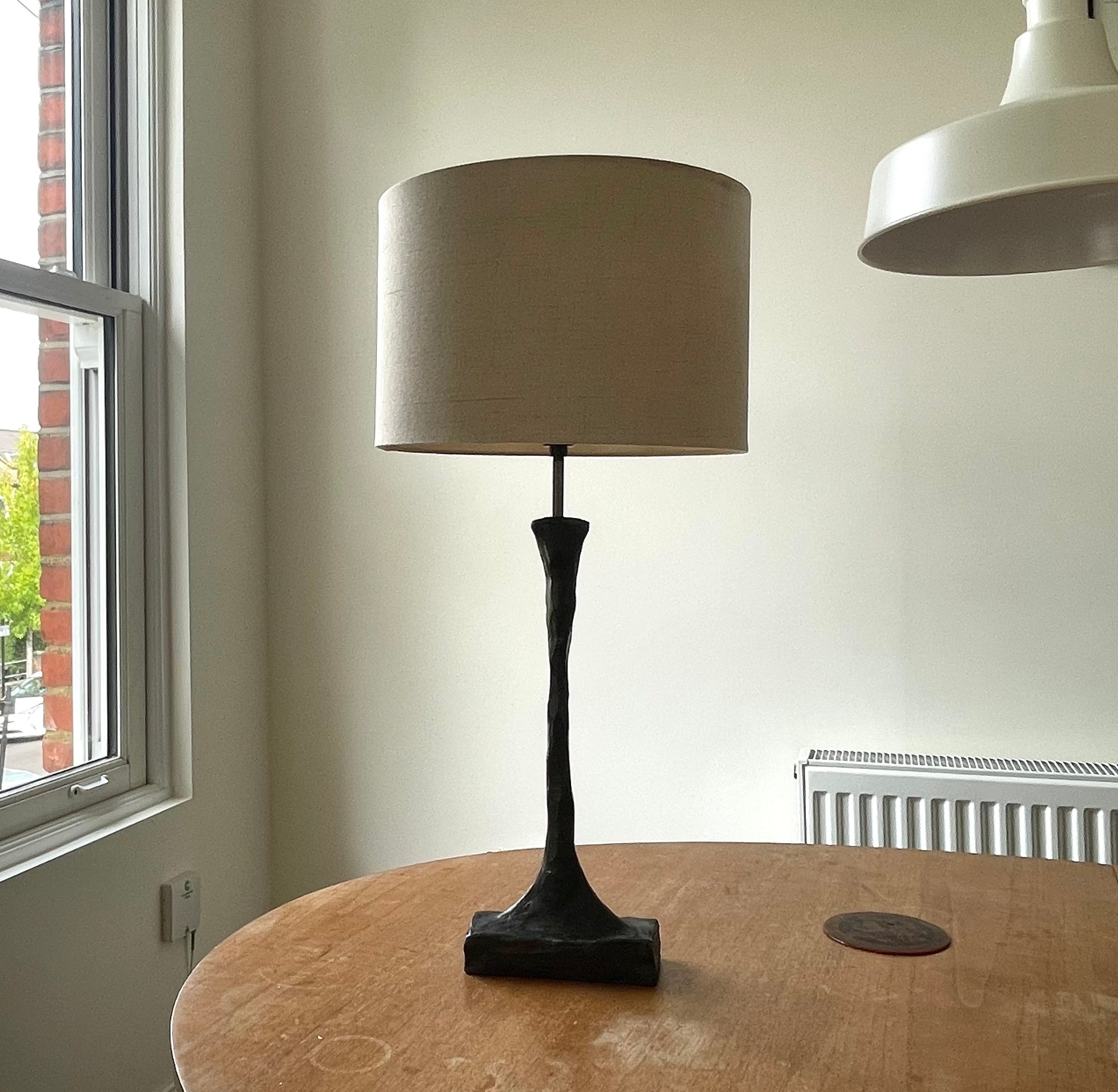 The Aronia Cordless Table Lamp - Blackened Bronze Finish