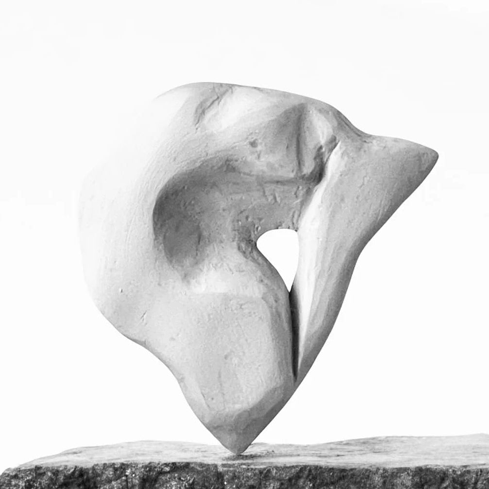 Form 112 - Chalked white Finish - Sculpture