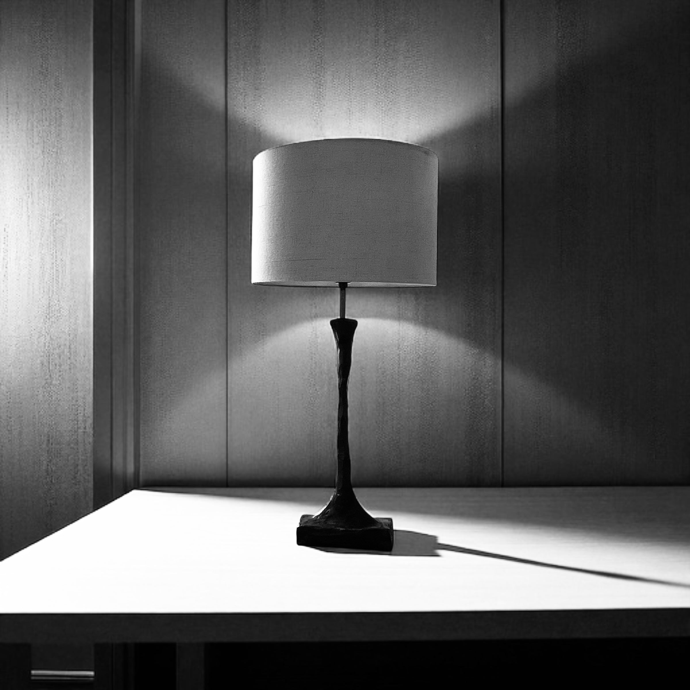 The Aronia Cordless Table Lamp - Blackened Bronze Finish