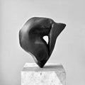 Form 112 - 'Blackened Bronze' - Sculpture