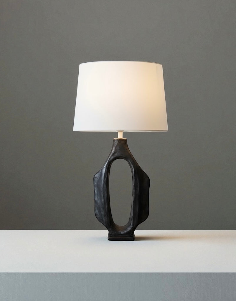 The Contorta Lamp - Blackened Bronze Finish