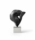 'Form 112' Sculpture - Blackened Bronze finish