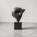 'Form 112' Sculpture - Blackened Bronze finish